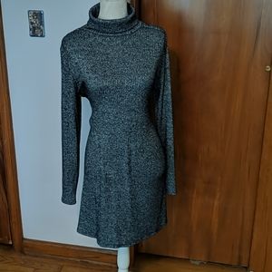 Market & Spruce Gracelynn Turtleneck Knit Dress